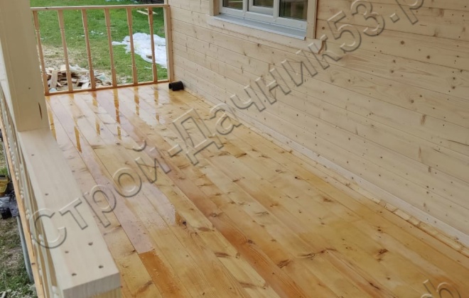 6 Каркасно-щитовой дом проект заказчика 46М², Мо (8)